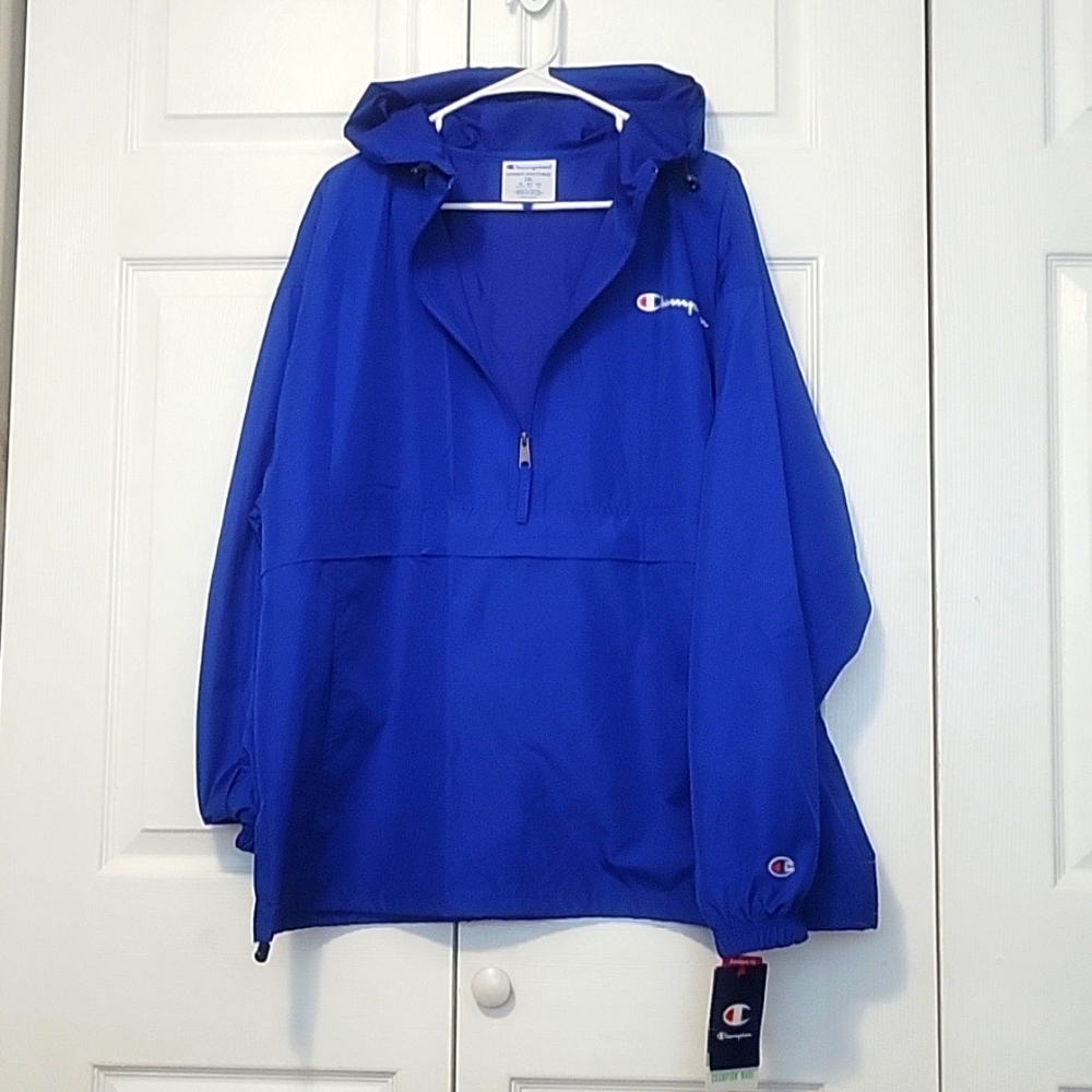 Mens Champion 2XL pullover windbreaker, NWT